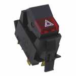 Botão/interruptor de advertência/alerta/emergência 7 terminais Volkswagen Passat 1983