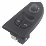 Botão/interruptor de vidro elétrico duplo 24 terminais (pinos) porta dianteira lado esquerdo (motorista) Fiat Ducato 2006-2017