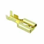 Terminal latão 9.7mm FASTON fêmea com trava