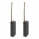 Jogo de escovas 12V / 24V 7.8 x 9.8 x 34 mm para eletroventilador radial Imobrás T74-71