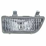 Farol auxiliar antineblina lado esquerdo com lente de vidro para lâmpada H3 Volkswagen Gol Parati Saveiro Voyage G1