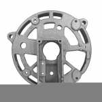 Mancal traseiro (coletor) do alternador Lucas Indiel Prestolite A127 Ford Cargo F14000 Massey Ferguson trator Mercedes-Benz caminhão ônibus Volkswagen (com motor Cummins) - vista frontal