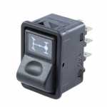 Botão/interruptor do bloqueio do diferencial 24V Mercedes-Benz MB caminhão FPN (cara-chata) e HPN (bicudo) e ônibus 712 914 1215 1218 1318 1418 1420 1620 1622 1630 1632 1634 1718 1723 1728 1938 1941 2423 2428 2635 2638 2726