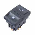 Botão/interruptor de vidro elétrico simples painel porta dianteira lado esquerdo e direito Volkswagen VW Gol Parati Saveiro G3 1999 até 2005