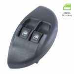 Botão/interruptor de vidro elétrico duplo porta dianteira lado esquerdo Fiat Palio Weekend Siena Strada 1996 até 2000