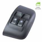 Botão/interruptor de vidro elétrico duplo porta dianteira lado esquerdo Fiat Palio Weekend Siena Strada 1996 até 2000