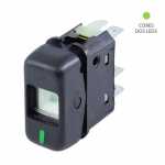 Botão/interruptor painel 1 estágio 4 terminais 24V Mercedes-Benz MB caminhão 709 710 713 913 914 1218 1418 1618 1935 2318 2325 2638 LO812 LO814 Marcopolo ônibus GV G5 Paradiso Torino Viaggio Volare