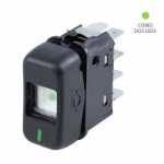 Botão/interruptor de liga e desliga adaptável 24V 1 posição 8 terminais Mercedes-Benz caminhões e ônibus