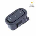 Botão/interruptor de vidro elétrico simples porta traseira lado esquerdo e direito Chevrolet GM Celta Corsa Montana Prisma
