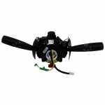 Conjunto chave de limpador e chave de seta/pisca com limpador dianteiro com interruptor/botão de advertência/alerta/emergência preto e traseiro com clock spring Fiat carros Uno 2011-2014 vivace 2011-2016