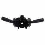 Conjunto chave de limpador e chave de seta/pisca com limpador dianteiro e traseiro com interruptor/botão de advertência/alerta/emergência preto com função trip Fiat carros Uno 2011-2014 vivace 2010-2016