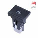 Botão/interruptor de vidro elétrico simples painel porta traseira lado direito Volkswagen VW Gol Voyage G6 2013 até 2014