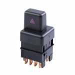 Botão/interruptor de alerta/emergência Fiat Elba Fiorino Prêmio Uno 1991 até 2003