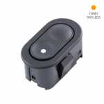 Botão/Interruptor de vidro elétrico simples porta dianteira e traseira lado esquerdo e direito Chevrolet GM Corsa Classic 1994 até 2010