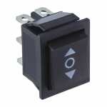 Botão/interruptor 2 estágios com retorno KCD4 10A 12Vdc / 10A 24Vdc / 20A 110 Vac / 16A 220Vac