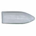 Lente ótica de vidro para farol lado direito Fiat Palio 1996-1998