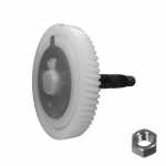 Engrenagem do motor limpador 63 dentes c/ porca Bosch Ford Cargo Scania