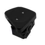 Botão/interruptor de vidro elétrico simples 4 terminais portas dianteira/traseira lado direito LED laranja Fiat Uno