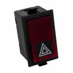 Botão/interruptor de advertência/alerta/emergência 8 terminais Volvo F7 F10 F12 F16 N10 N12