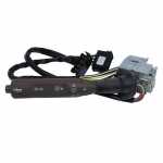 Conjunto chave de limpador e chave de seta/pisca com limpador dianteiro com temporizador marrom Mercedes Benz caminhões e ônibus 1988