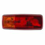 Lanterna traseira bicolor sem ré com vigia lado esquerdo/direito Agrale Mercedes-Benz