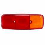 Lente para lanterna traseira bicolor sem ré lado esquerdo/direito Agrale Mercedes-Benz