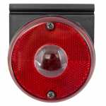 Lanterna de posição lateral vermelha lado direito/esquerdo com suporte universal