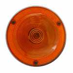 Lanterna traseira redonda âmbar Ø 136 mm lado direito/esquerdo universal