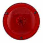 Lanterna traseira redonda vermelha Ø 136 mm lado direito/esquerdo universal