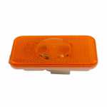 Lanterna delimitadora lateral âmbar retângular LED 24V 102x54mm Volvo FH 420 460 500 540