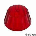 Lente para lanterna delimitadora vermelha pudim lado esquerdo/direito universal