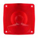 Lente para lanterna dianteira quadrada vermelha lado esquerdo/direito Mercedes-Benz caminhões