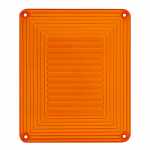 Lente para lanterna de teto plafonier âmbar para caminhão universal