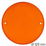 Lente para lanterna traseira âmbar lado direito/esquerdo Randon carrocerias