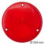 Lente para lanterna traseira vermelha lado esquerdo/direito Chevrolet GM C60 D60 D70 D11000 D12000 D13000