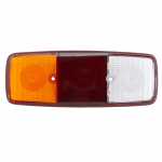 Lentes para lanternas traseiras tricolor com ré lado esquerdo/direito Mercedes-Benz 1313