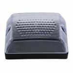 Lanterna lateral cristal com soquete lado esquerdo/direito universal