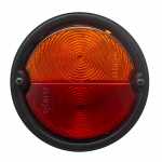 Lanterna traseira bicolor lado esquerdo/direito com dois soquetes Randon carrocerias