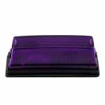 Lanterna delimitadora lateral retangular roxa lado esquerdo/direito universal