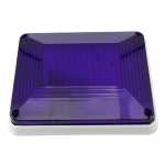 Lanterna de teto plafonier roxa para caminhão universal