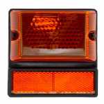 Lanterna delimitadora lateral âmbar com retrorrefletor lado esquerdo/direito universal