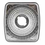 Lanterna traseira cristal metalizada retangular lado esquerdo/direito Guerra carrocerias