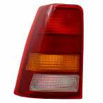 Lanterna traseira tricolor (âmbar / cristal / vermelha) lado esquerdo Chevrolet GM Kadett 1989-1999