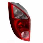 Lanterna traseira bicolor com ré rosada lado esquerdo Chevrolet GM Celta