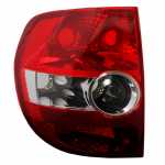 Lanterna traseira bicolor pisca cristal lado esquerdo Volkswagen Crossfox Fox 2004