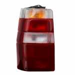 Lanterna traseira bicolor com pisca cristal lado esquerdo Fiat Elba Fiorino