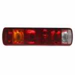 Lanterna traseira tricolor (âmbar / cristal / vermelha) com vigia lado esquerdo Volvo FH12 FM12 NH12