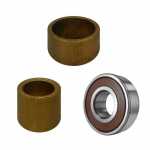 Kit de buchas do motor de partida Bosch JE Mercedes-Benz Actros Scania (substitui rolamento de agulha)