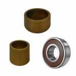 Kit de buchas do motor de partida Bosch JE Ford Cargo Mercedes-Benz (substitui rolamento de agulha)