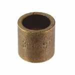 Bucha 12.00 x 16.00 x 16.50 mm do mancal dianteiro (motriz) do motor de partida Bosch EV / do mancal dianteiro (motriz) e do mancal traseiro (coletor) do motor de partida Magneti Marelli / Garef Fiat